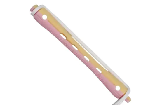 Fama Fabre Bigudi Plastico largo Rosa Amarillo 12ud N5